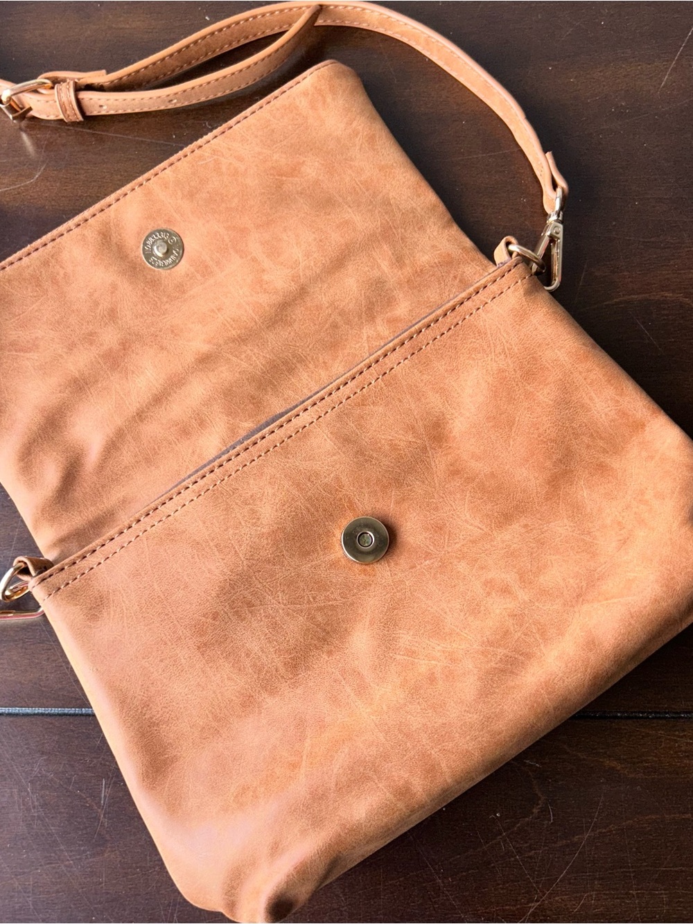 Tan Crossbody Shoulder Bag - Unbranded - Picture 2 of 4
